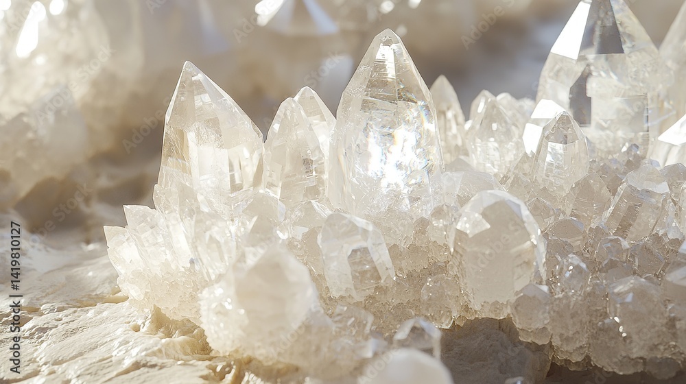 Captivating close-up of crystal textures natural setting high-detail photography artistic perspective Captivating close-up of crystal textures natural setting high-detail photography artistic perspective