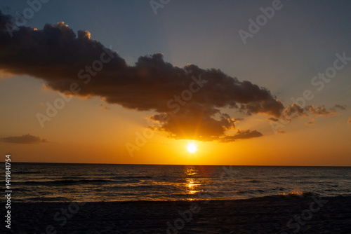 Sunsets Over Beaches, Palm Trees and Oceans