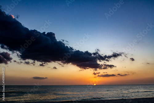 Sunsets Over Beaches, Palm Trees and Oceans