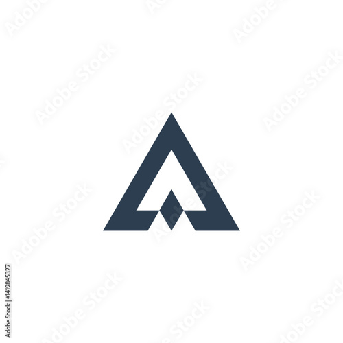 Free Download Monogram a letter logo - GFXLoad
