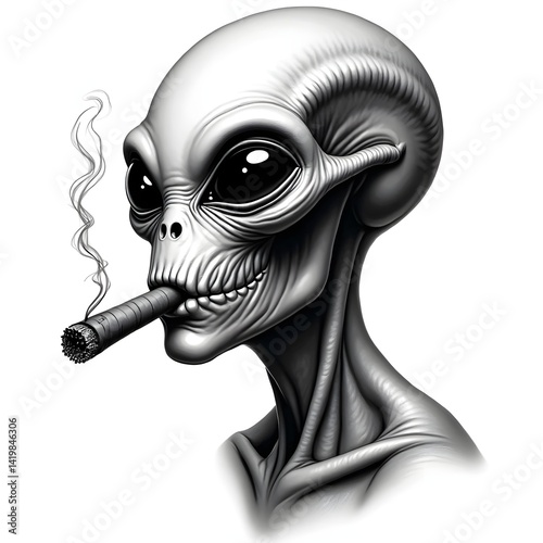 Black & Grey Tattoo Design 