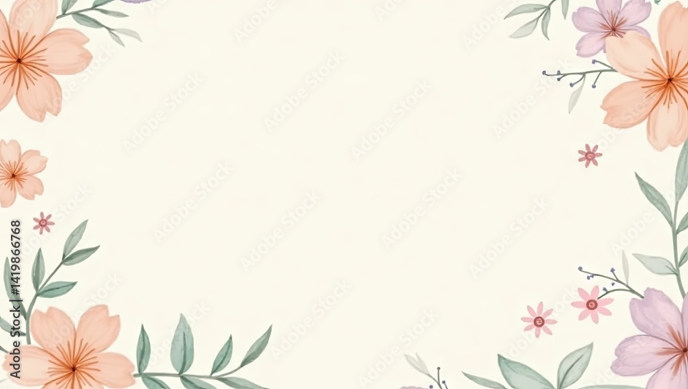 Fototapeta premium Pastel abstract background soft focus image