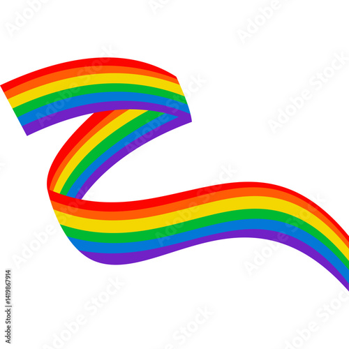 LGBT Rainbow Wave
