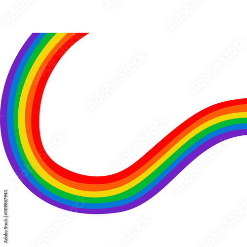 LGBT Rainbow Wave