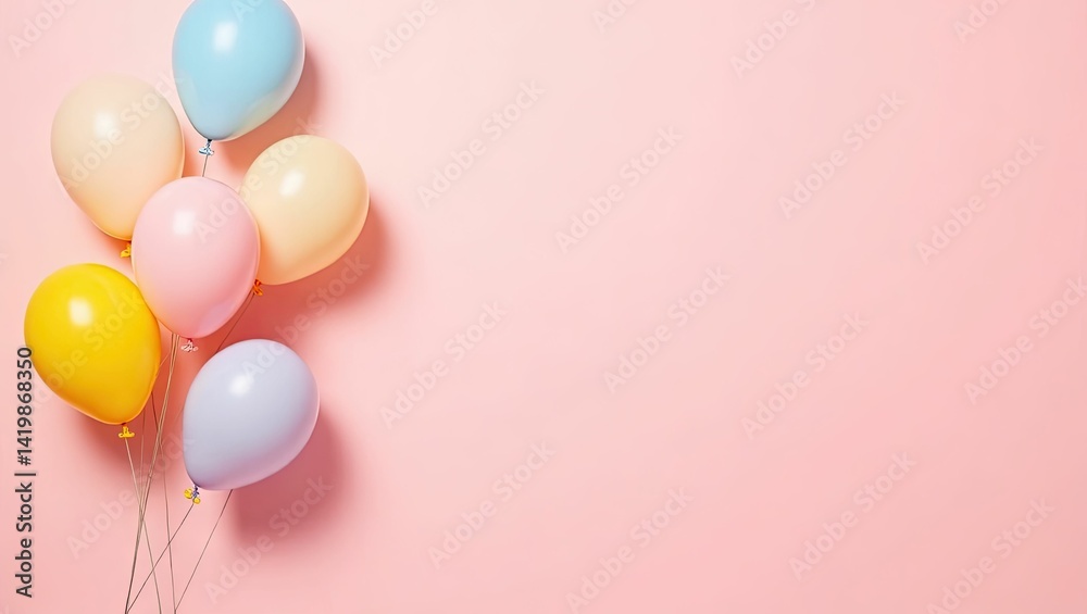 Pastel decorations blurred background design Pastel decorations blurred background design