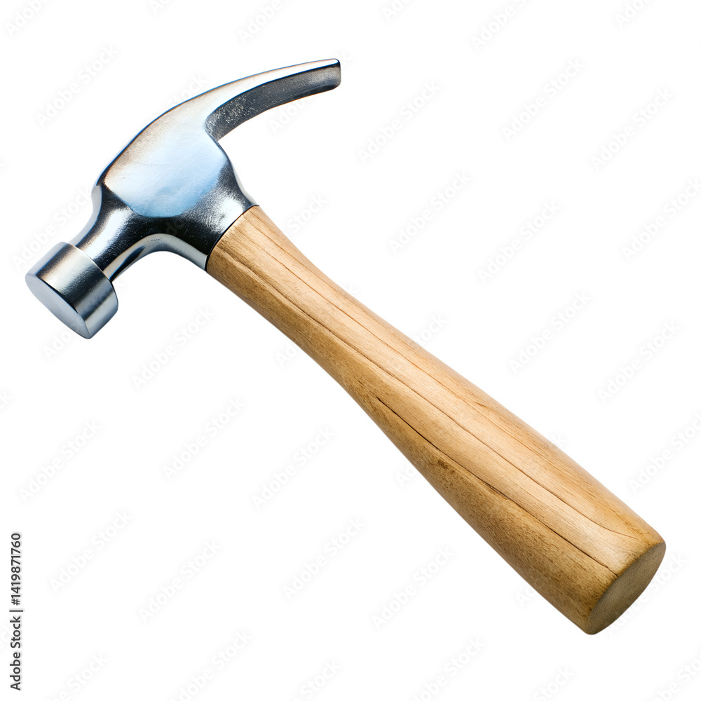 Hammer isolated on transparent background Hammer isolated on transparent background