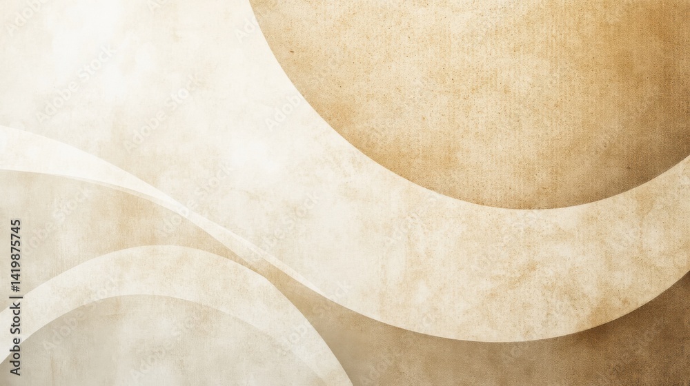 abstract background with soft ecru tones dotted design and eggshell paper texture