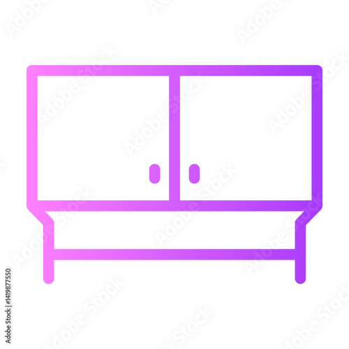 sideboard gradient icon