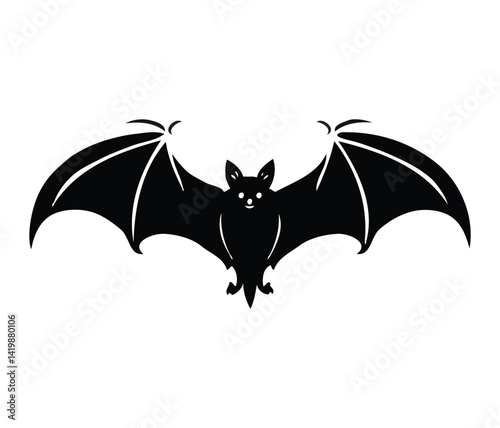 Halloween bat silhouette