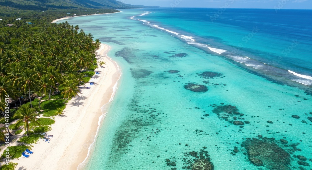 Obraz premium Tropical Beach Paradise - Photo