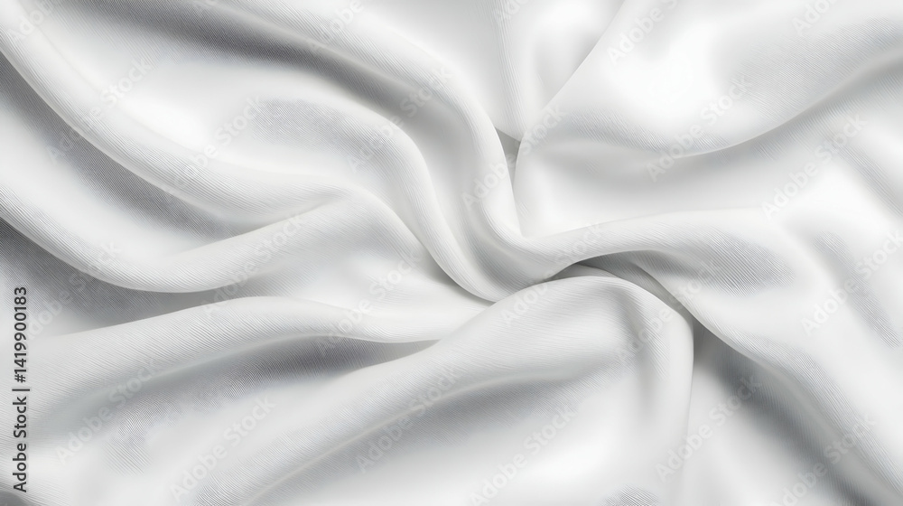 White Fabric Texture With Subtle Pattern White Fabric Texture With Subtle Pattern