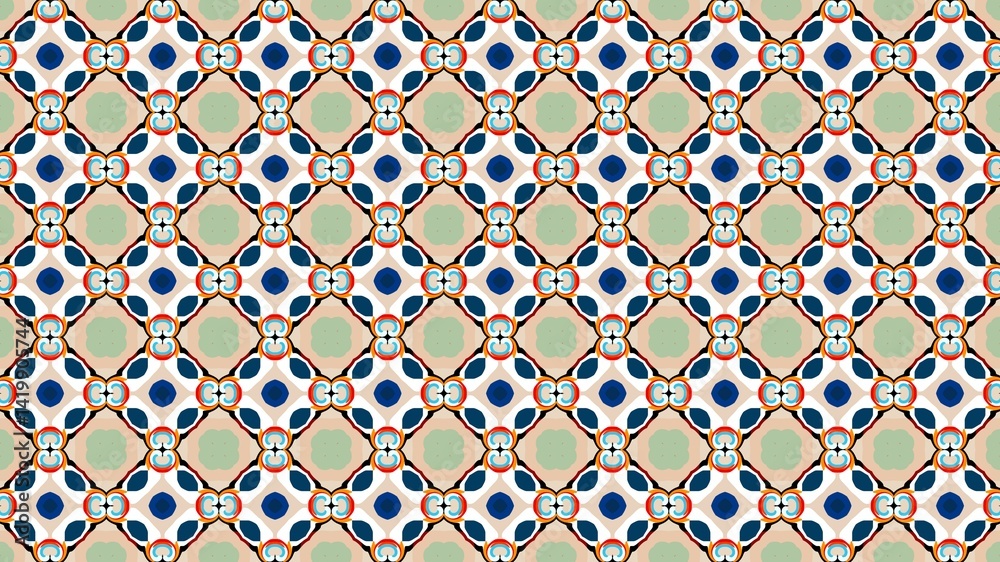 Obraz premium fabric motif. seamless pattern. wallpaper. background. HD