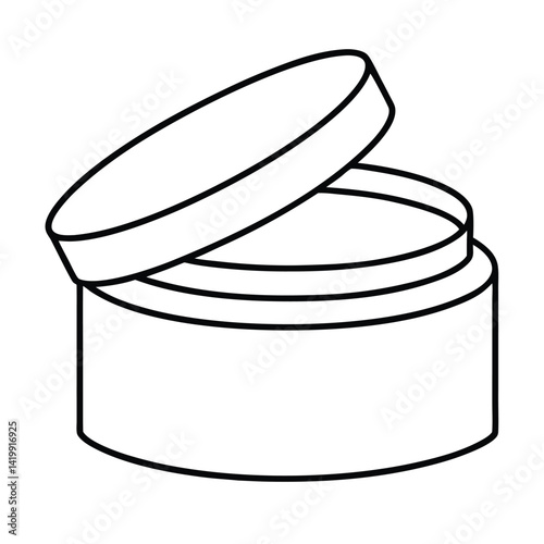 tin can isolated on white