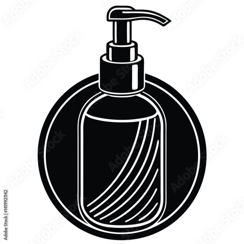 set of soap bottles
