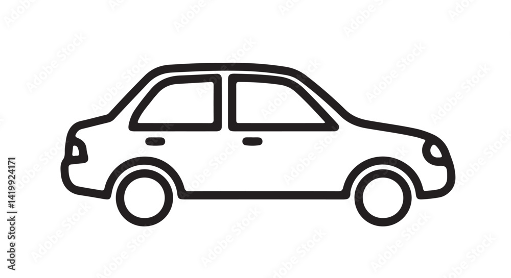 Car icon set in linear style. Transport symbol. Vector illustration. Car icon
Car icon set in linear style. Transport symbol. Vector illustration. Car icon