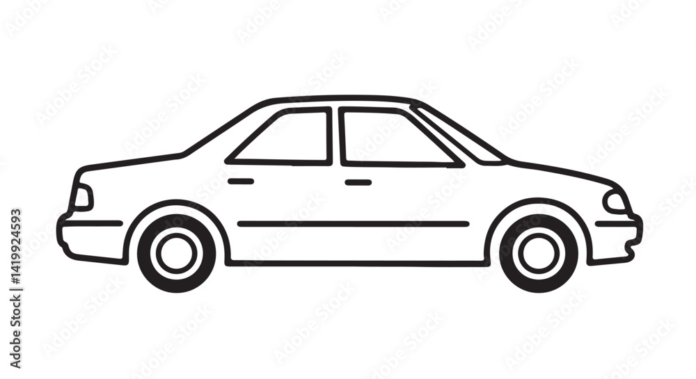 Car icon set in linear style. Transport symbol. Vector illustration. Car icon
Car icon set in linear style. Transport symbol. Vector illustration. Car icon