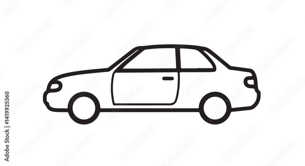 Car icon set in linear style. Transport symbol. Vector illustration. Car icon
Car icon set in linear style. Transport symbol. Vector illustration. Car icon