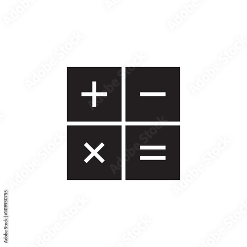 calculator glyph