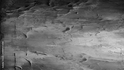 Grunge texture effect. Distressed overlay rough textured on dark space. A Rugged and Raw Display of a Naturally Stained and Weathered Cement Surface.

