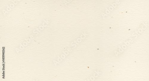 High Resolution Cream Textured Paper Background Seamless Surface Subtle Speckles
