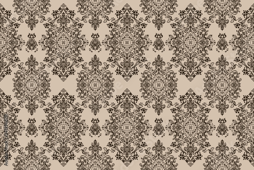 Motifs African boho paisley Floral Ikat pattern embroidery border. Ethnic ikat floral Ethnic Indian Pattern Ikat pattern Ethnic Pattern.Border indian floral Aztec embroidery border seamless patterns.