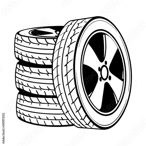set of tires