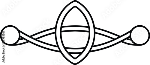 collaboration line art vector icon.