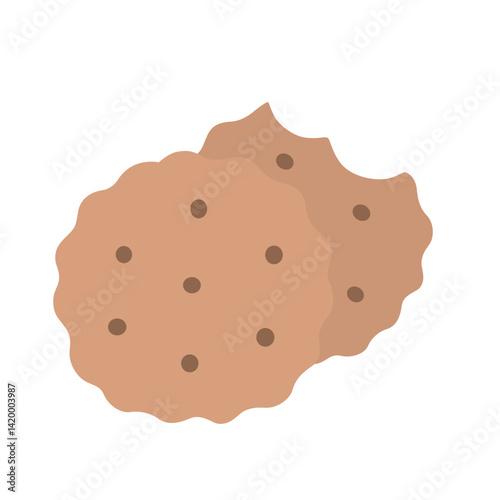 cookies isolated on white background