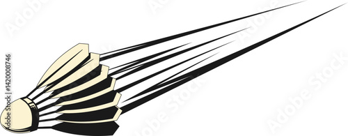 Dynamic Badminton Shuttlecock