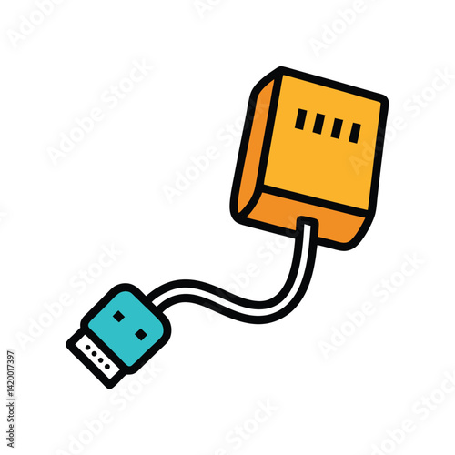 server maintenance icon with wrench and rack line style