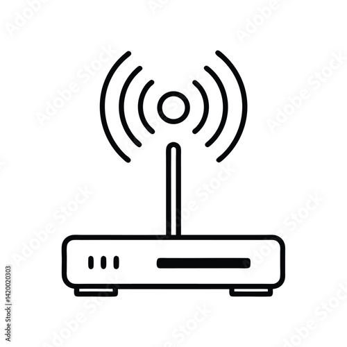 source control merge conflict icon minimal line vector