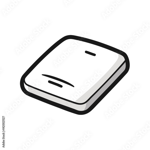 upload icon with upward arrow from device minimal