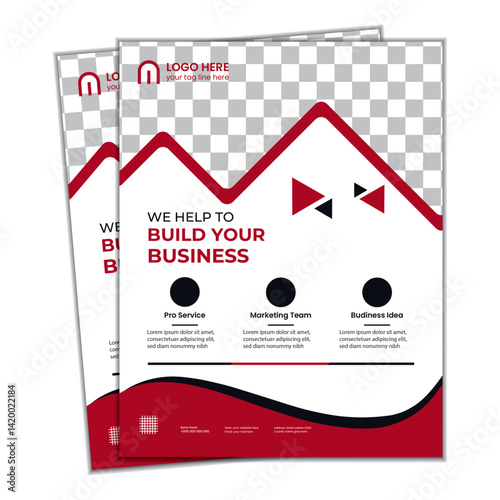 Do a professional flyer design or a brochure design Business flyer templates, It can work out cheaper and you don’t have to choose all the design,