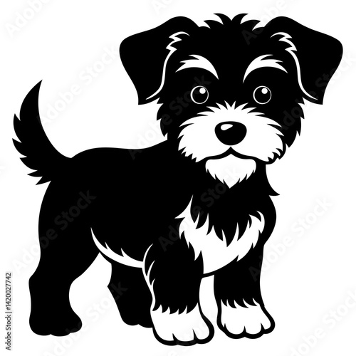 dog silhouette