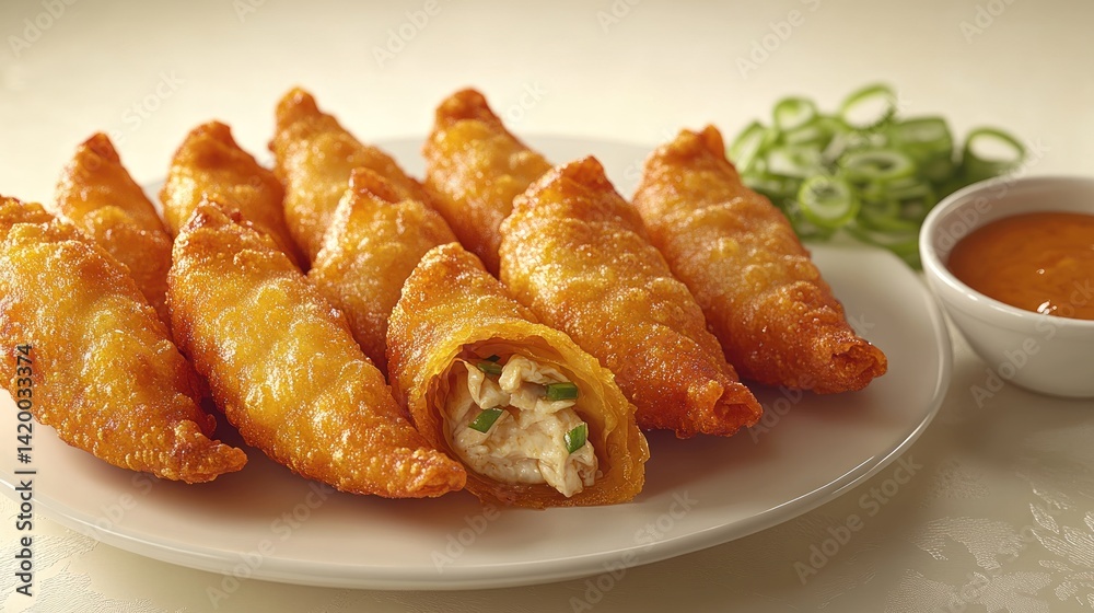 Savory dumplings filled with chicken and vegetables, perfect for sharing at any gathering Savory dumplings filled with chicken and vegetables, perfect for sharing at any gathering