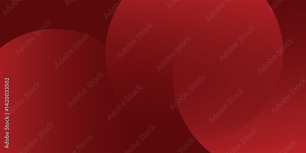 Obraz premium Red abstract background. Dynamic shapes composition. vector illustration eps10