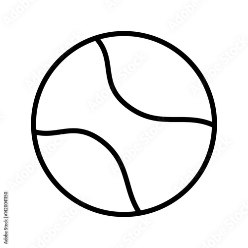 Baseball Icon Vector vector illustration, pictogram isolated on white background. color editable
