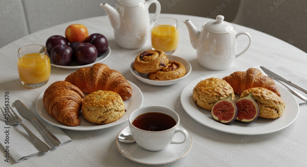 Breakfast Table Still Life - Photo Breakfast Table Still Life - Photo
