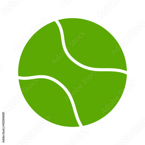 Baseball Icon Vector vector illustration, pictogram isolated on white background. color editable