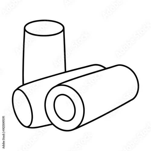roll of toilet paper