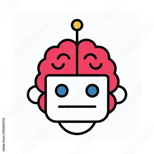 brain in gears symbolizing mental processing and automation