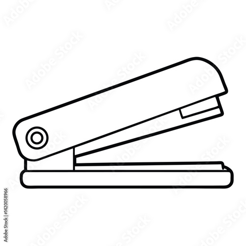 stapler isolated on white background