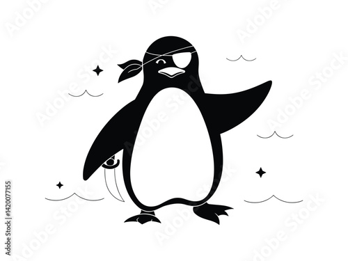 Penguin Pirate Samurai Hero Monster