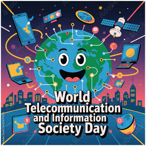 World Telecommunication and Information Society Day flyer 16.eps