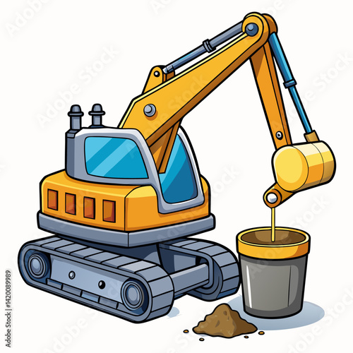 Construction Excavator Arm Bucket