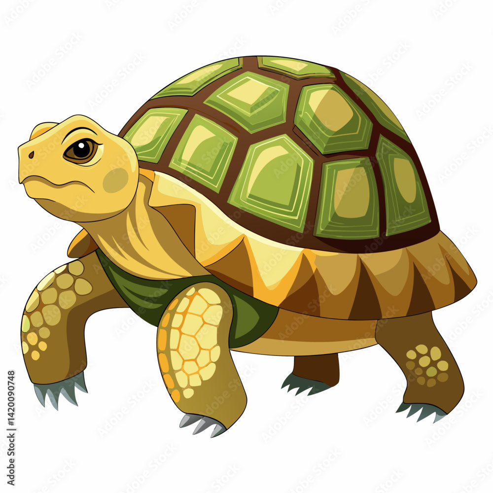 Obraz premium tortoise isolated vector