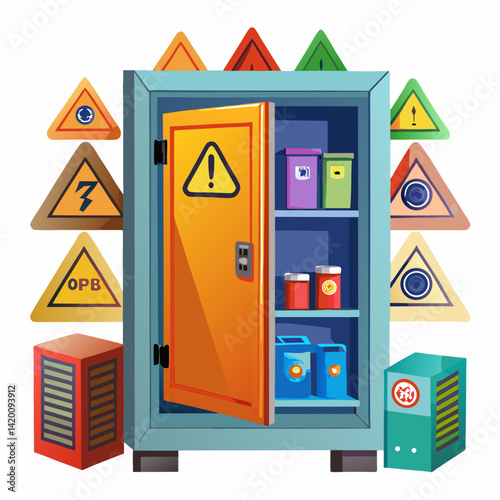 Safety Locker Warning