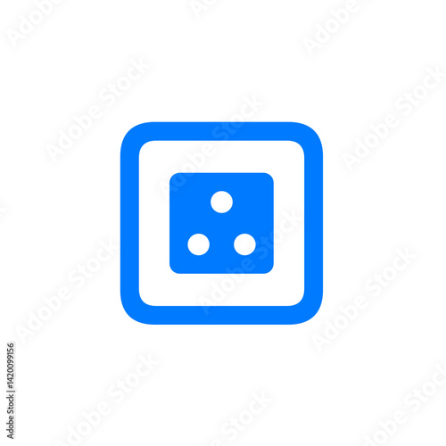 Square Type M Power Outlet Icon