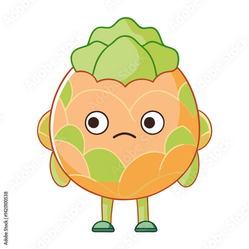 Brussels Sprouts Vegetable Character Watching Art