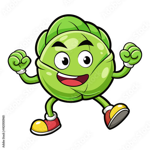  Creative Trembling Brussels Sprouts Vegetable Design